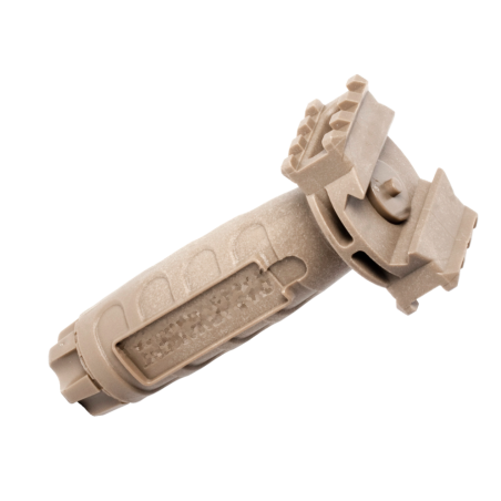 ACM Railed Grip-Desert Poignée Vertical Type: GG Tan