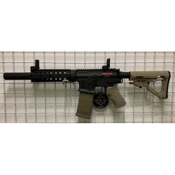 GS2.0 Custom Lancer Tactical LT-15 Gen.2 M4  Polymère Black/DE 120BBs 1J