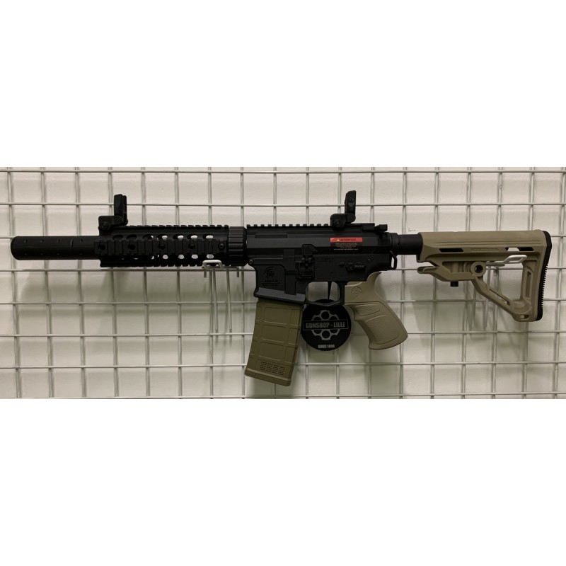 GS2.0 Custom Lancer Tactical LT-15 Gen.2 M4  Polymère Black/DE 130BBs 1J