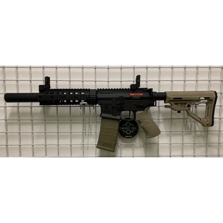 GS2.0 Custom Lancer Tactical LT-15 Gen.2 M4  Polymère Black/DE 130BBs 1J