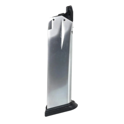 Springfield Armory / WE Chargeur XDM 4.5" Gaz 25BBs Silver 6mm