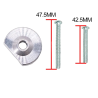 ACM Vis x2 & Bague Tube de Crosse M4 Métal
