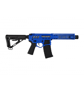 GS2.0 Custom HPA EMG F-1 Firearms PDW Storm Blue/Black 300BBs 1J