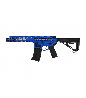GS2.0 Custom HPA EMG F-1 Firearms PDW Storm Blue/Black 300BBs 1J