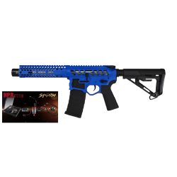 GS2.0 Custom HPA EMG F-1 Firearms PDW Storm Blue/Black 300BBs 1J