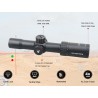 Victoptics Lunette LPVO scope S4 1,5-6x28 Black