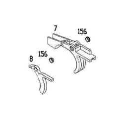 KWA / KSC Set Trigger MP9 Black Part-7/8/156X2