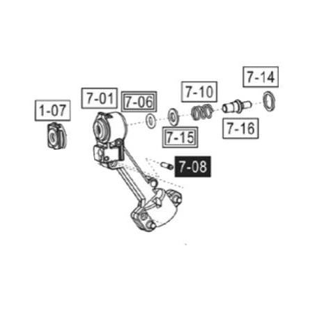 ASG Dan Wesson 715 Bloc Pneumatique Part:7-01