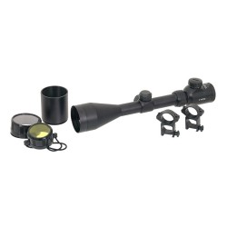 ACM Lunette 3-9X50mm E Black Rét:Rouge&Vert