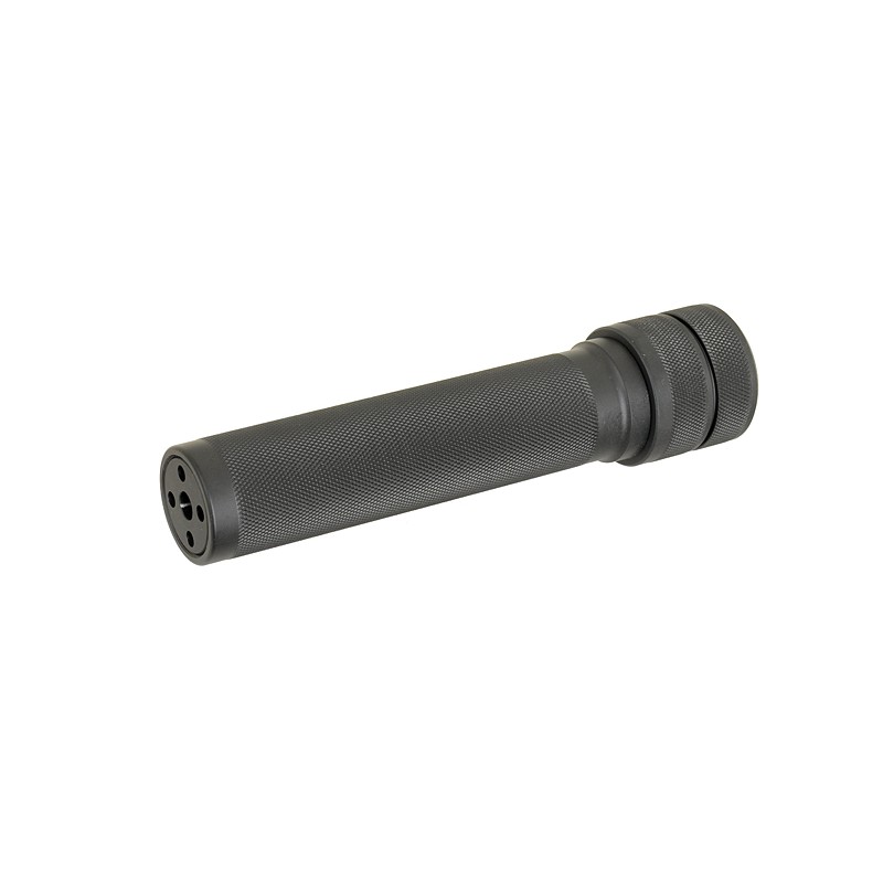 FMA Silencieux PBS-1 AK 14mm- / 24mm+ Noir 202mm