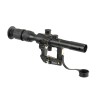 S&T Lunette Dragunov SVD/SVU 4X24mm PSO-1 Rét:Rouge
