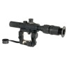 S&T Lunette Dragunov SVD/SVU 4X24mm PSO-1 Rét:Rouge