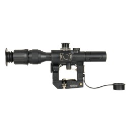 S&T Lunette Dragunov SVD/SVU 4X24mm PSO-1 Rét:Rouge