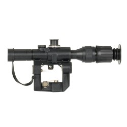 S&T Lunette Dragunov SVD/SVU 4X24mm PSO-1 Rét:Rouge