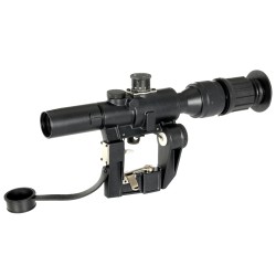 S&T Lunette Dragunov SVD/SVU 4X24mm PSO-1 Rét:Rouge