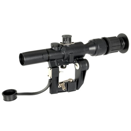 S&T Lunette Dragunov SVD/SVU 4X24mm PSO-1 Rét:Rouge