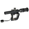 S&T Lunette Dragunov SVD/SVU 4X24mm PSO-1 Rét:Rouge