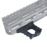 METAL Poignée Grip Short Hand Stop Keymod/M-LOK Noir Alu
