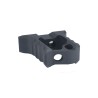 METAL Poignée Grip Short Hand Stop Keymod/M-LOK Noir Alu
