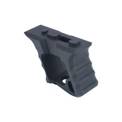 METAL Poignée Grip Short Hand Stop Keymod/M-LOK Noir Alu