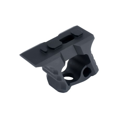 METAL Poignée Grip Short Hand Stop Keymod/M-LOK Noir Alu