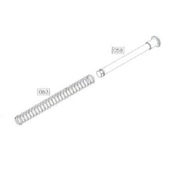 WE Guide Ressort + Ressort M&P 3.8 GBB Part-063/058