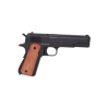 Double Bell 1911 Noir Métal/Bois 786 Gaz 25BBs 0.9J
