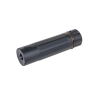 5KU Silencieux Acier QD DA SMK Noir 145mm + Cache Flamme 14mm-