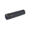 5KU Silencieux Acier QD DA SMK Noir 145mm + Cache Flamme 14mm-