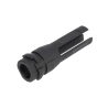 APS Flash Hider / Cache Flamme 3 Prong 14mm- Métal Black