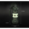 ACM Jouet Grenade Led Flashbang lumineuse M84 ABS