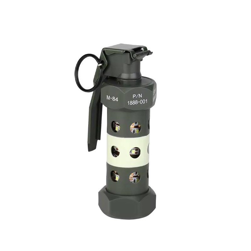 ACM Jouet Grenade Led Flashbang lumineuse M84 ABS
