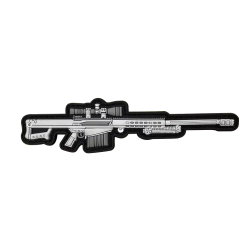 ACM Patch PVC Sniper Barrett M82 Gris 130x35mm