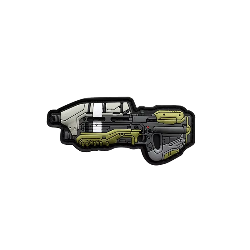 ACM Patch PVC PDW Gris/OD 90x40mm