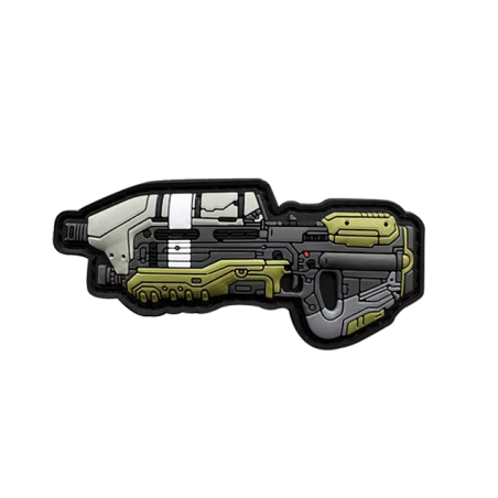 ACM Patch PVC PDW Gris/OD 90x40mm