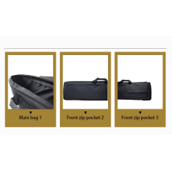 ACM Housse 80x30cm Noir 600D