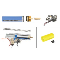 E&C EC204 417 DMR Gearbox Amelioré ETU Programmable Métal Black 110BBs 1.6J