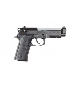 KJW M9A1 Gaz Noir Canon Silver Métal 25BBs 0.9J