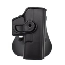 ACM Holster Rigide G17/G18/G19 VFC Droitier Noir Rotatif 360°