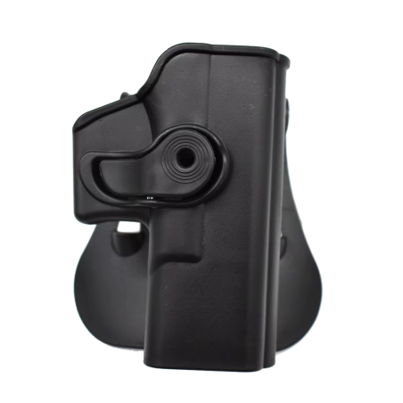 ACM Holster Rigide G17/G18/G19 VFC Droitier Noir Rotatif 360°