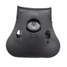 ACM Holster Rigide G17/G18/G19 VFC Droitier Noir Rotatif 360°
