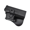 ACM Holster Rigide G17/G18/G19 VFC Droitier Noir Rotatif 360°