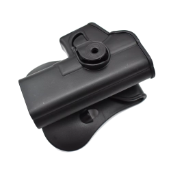 ACM Holster Rigide G17/G18/G19 VFC Droitier Noir Rotatif 360°