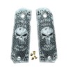 ACM Grip 1911 Résine Blanc (Punisher)