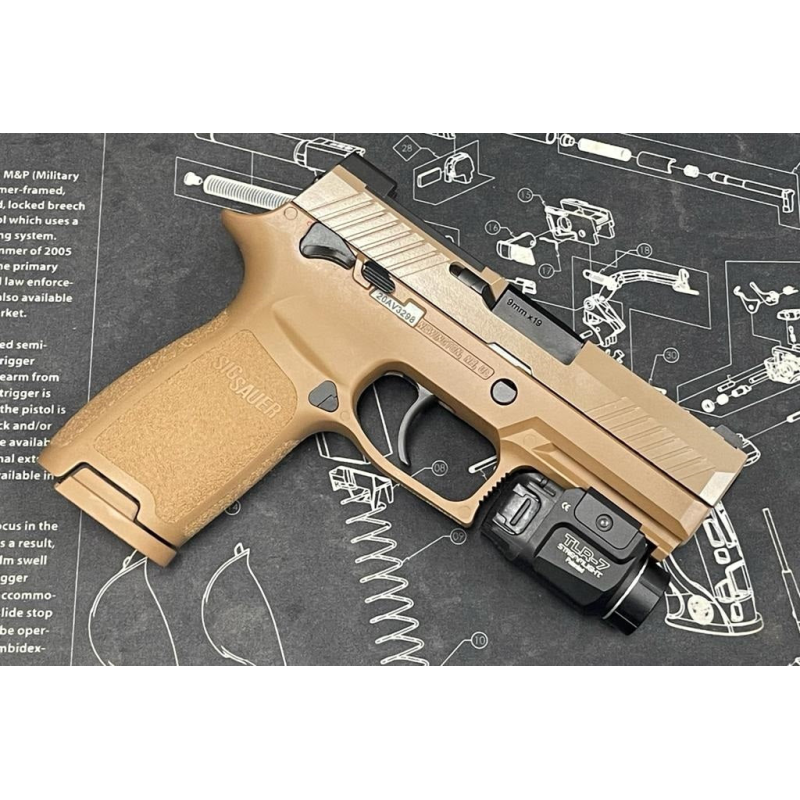 VFC Boomarms Custom SIG M18 P320 GBB Cerakote Coyote Tan (Reconditionné)