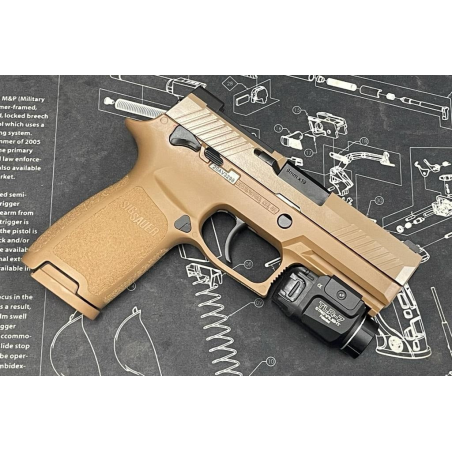 VFC Boomarms Custom SIG M18 P320 GBB Cerakote Coyote Tan (Reconditionné)