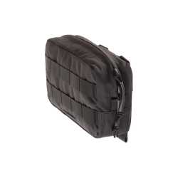Clawgear Medium Horizontal Utility Pouch Core Black Face Molle