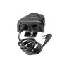 Z-TAC PTT Z112 Baofeng / Kenwood Black