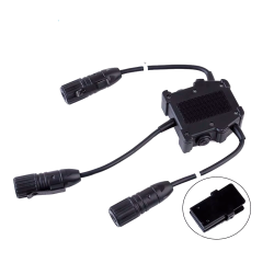 WADSN PTT Double U94 Kenwood / Baofeng Black