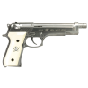WE M92 Long Sword Cutlass Gaz Silver/White 25BBs 1J